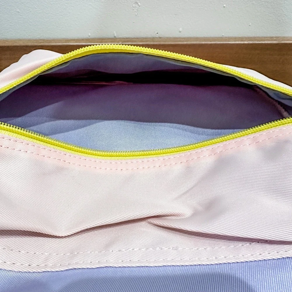 mibasies Kids Backpack Girls‎ lavender light pink navy blue and yellow